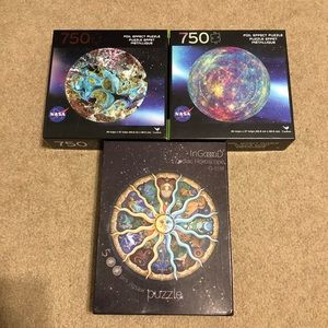 set of 3 puzzles